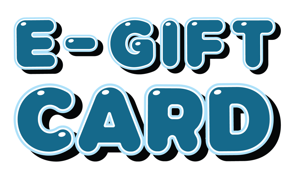 Flavour bubble text for E-Gift Card